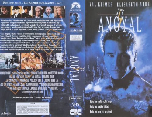 Angyal (Val Kilmer) című film VHS borítója - Minta