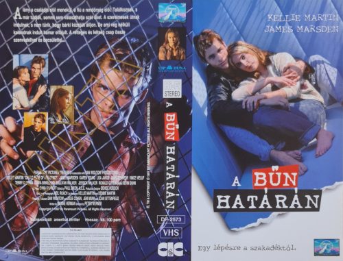 A bűn határán című film VHS borítója - Minta