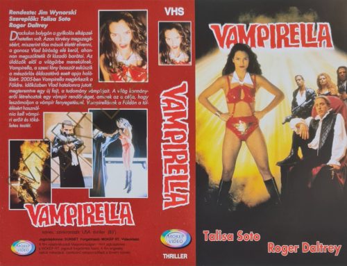 Vampirella című film VHS borítója - Minta