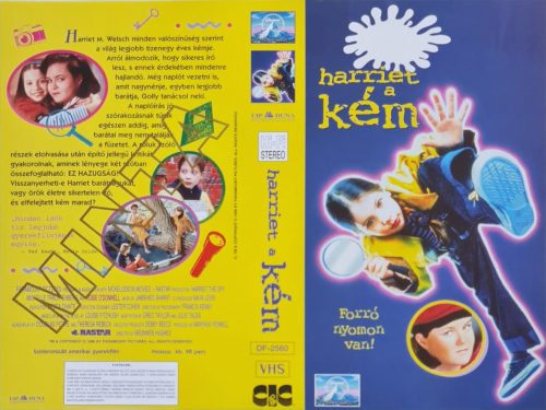 Harriet a kém című film VHS borítója - Minta