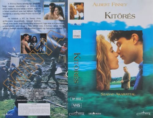 Kitörés című film VHS borítója - Minta