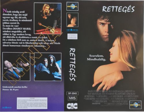 Rettegés című film VHS borítója - Minta