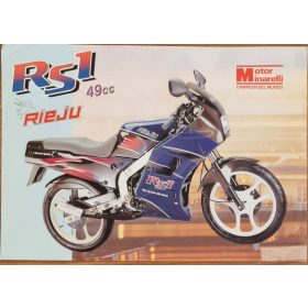Rieju RS1 motor technikai adatlap