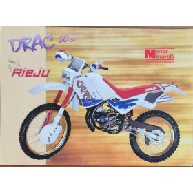 Rieju Drac motor technikai adatlap