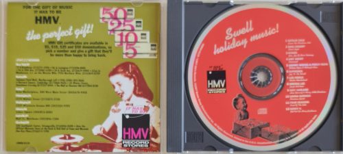Various - HMV, Swell holiday music zenei CD, USA kiadás