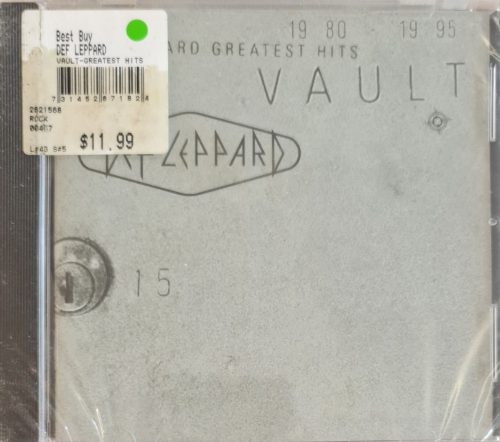 Def Leppard, Vault, Greatest Hits zenei CD, USA kiadás