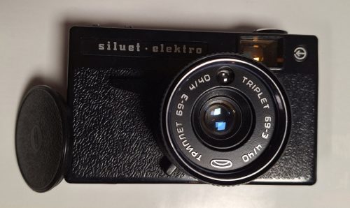 Siluet Elektro Szovjet fényképezőgép, 1980-as évek