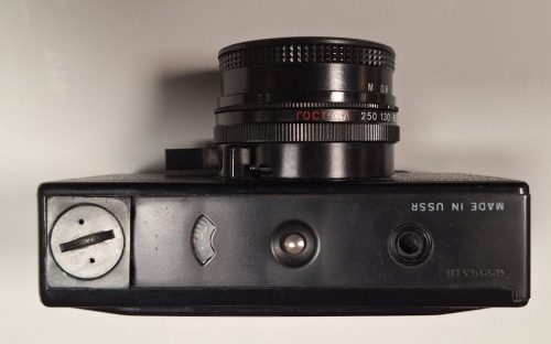 Siluet Elektro Szovjet fényképezőgép, 1980-as évek