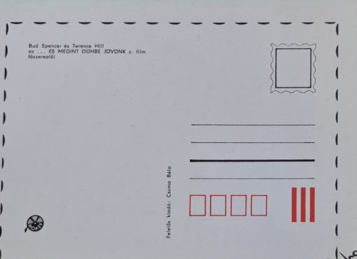 És megint dühbe jövünk képeslap, Bud Spencer, Terence Hill, Mokép kiadás
