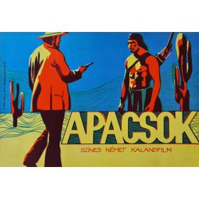   Apacsok filmismertető, színes német kalandfilm (Gojko Mitic)