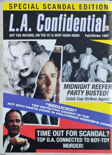L.A.Confidental promóciós mappa (Press Kit), Kevin Spacey, Russel Crowe