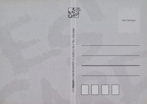 Magyar vándor képeslap, Est card