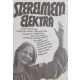 Szerelmem, Elektra (Törőcsik Mari) villamosplakát, Jancsó Miklós filmje 1974