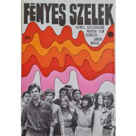 Fényes szelek villamosplakát, Jancsó Miklós filmje 1969