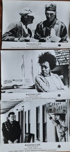 Bagdad café, 6 db vitrinkép, filmfotó egyben, 1987