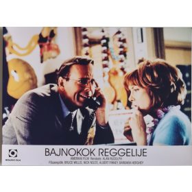   Bajnokok reggelije  vitrinkép, filmfotó, Bruce Willis, 1999