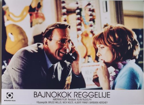 Bajnokok reggelije  vitrinkép, filmfotó, Bruce Willis, 1999