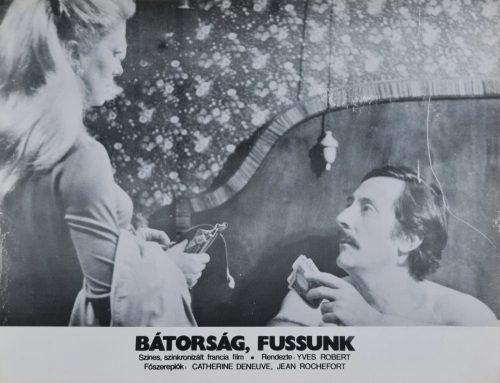 Bátorság, fussunk vitrinkép, filmfotó, 1979