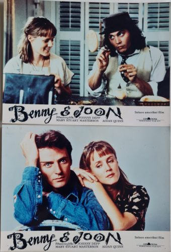 Benny és Joon, 2 db vitrinkép, filmfotó egyben, 1993