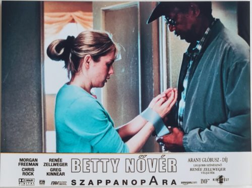 Betty nővér vitrinkép, filmfotó, Morgen Freeman, Renée Zellweger, 2000