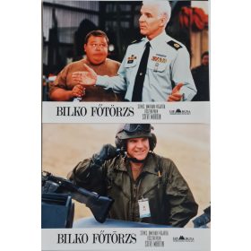 Bilko főtörzs, 2 db vitrinkép, filmfotó egyben, 1996