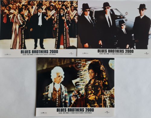 Blues Brothers 2000, 3 db vitrinkép, filmfotó egyben, 1998