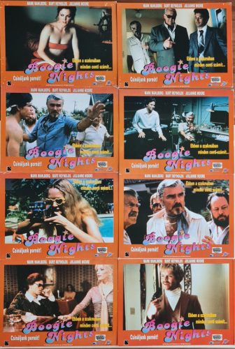 Boogie Nights, 9 db vitrinkép, filmfotó egyben, 1997