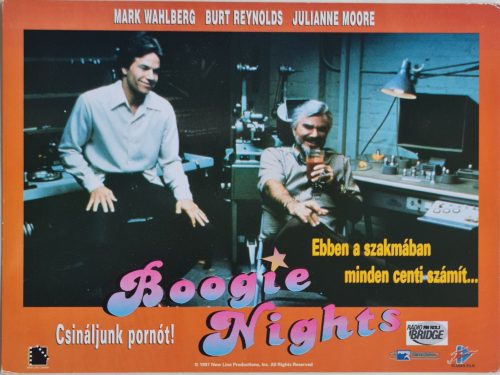 Boogie Nights vitrinkép, filmfotó, Burt Reynolds, Mark Wahlberg, 1997