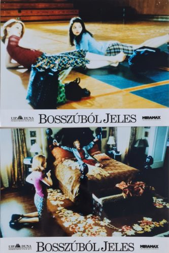 Bosszúból jeles, 2 db vitrinkép, filmfotó egyben, 1999