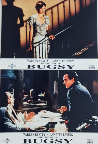 Bugsy, 2 db vitrinkép, filmfotó egyben, 1991