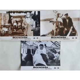 Búcsúzás I-II., 3 db vitrinkép, filmfotó egyben, 1983