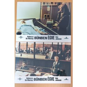 Bűnben égve, 2 db vitrinkép, filmfotó egyben, 1993