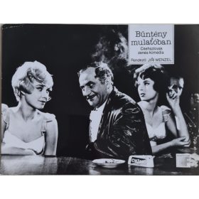 Bűntény a mulatóban vitrinkép, filmfotó, 1968