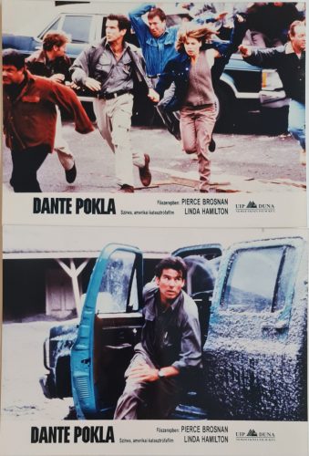 Dante pokla, 2 db vitrinkép, filmfotó egyben, 1997