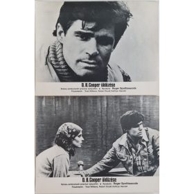   D.B.Cooper üldözése, 2 db vitrinkép, filmfotó egyben, 1981