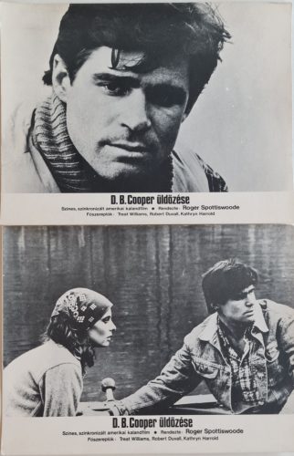 D.B.Cooper üldözése, 2 db vitrinkép, filmfotó egyben, 1981