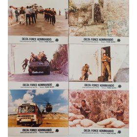   Delta Force kommandó, 6 db vitrinkép, filmfotó egyben, 1987