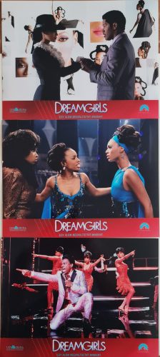 Dreamgirls, 3 db vitrinkép, filmfotó egyben, 2006