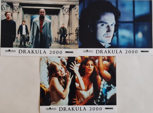 Drakula 2000, 3 db vitrinkép, filmfotó egyben, 2000