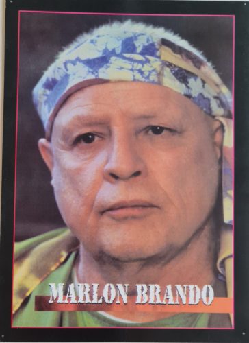 Dr. Moreau szigete vitrinkép, filmfotó, Marlon Brando, 1996