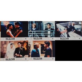 Halálcsók, 5 db vitrinkép, filmfotó egyben, 1991