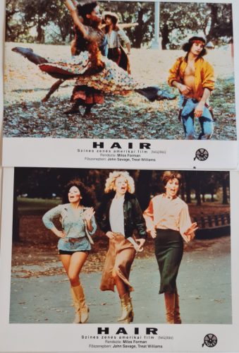 Hair, 2 db vitrinkép, filmfotó egyben, 1979