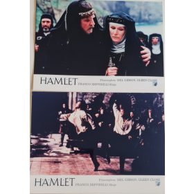 Hamlet, 2 db vitrinkép, filmfotó egyben, 1990