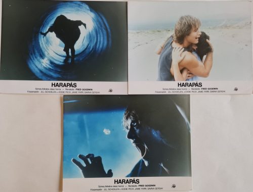 Harapás, 3 db vitrinkép, filmfotó egyben, 1989