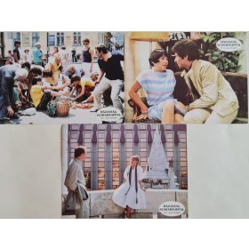   Házasság szabadnappal, 3 db vitrinkép, filmfotó egyben, 1984