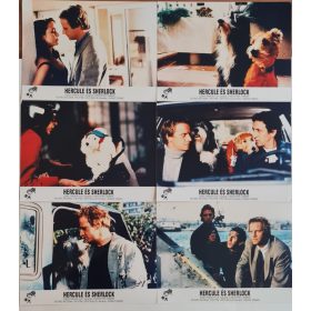   Hercule és Sherlock, 6 db vitrinkép, filmfotó egyben, 1996
