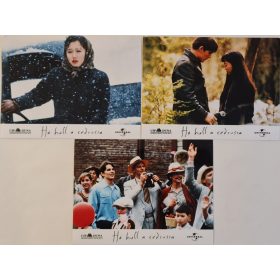   Hó hull a cédrusra, 3 db vitrinkép, filmfotó egyben, 1999