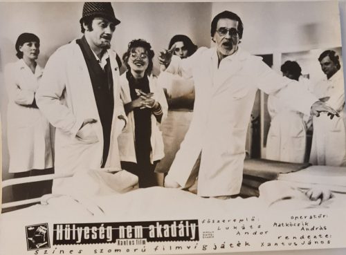 Hülyeség nem akadály vitrinkép, filmfotó, 1985