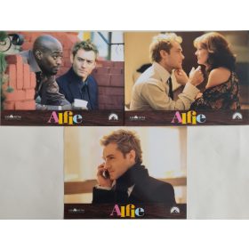 Alfie, 3 db vitrinkép, filmfotó egyben, 2004