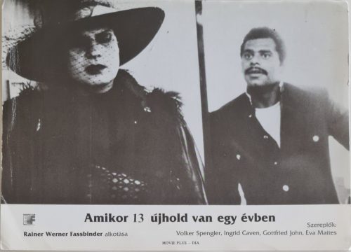 Amikor 13 újhold van egy évben vitrinkép, filmfotó, 1978